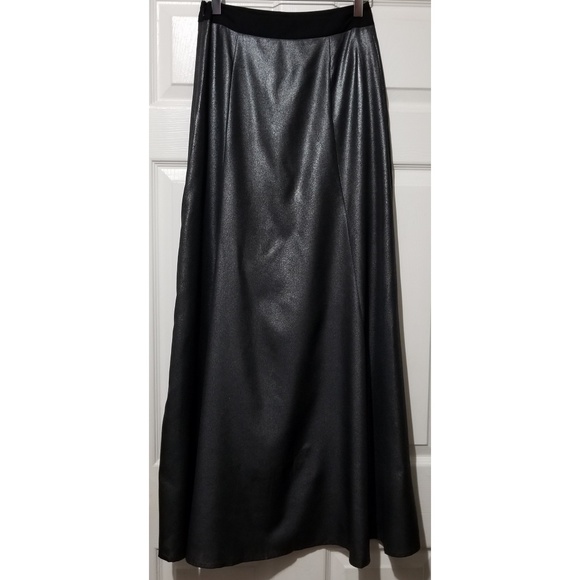 🎀NWT🎀 Express High Waist Metallic Maxi Skirt - Picture 5 of 6